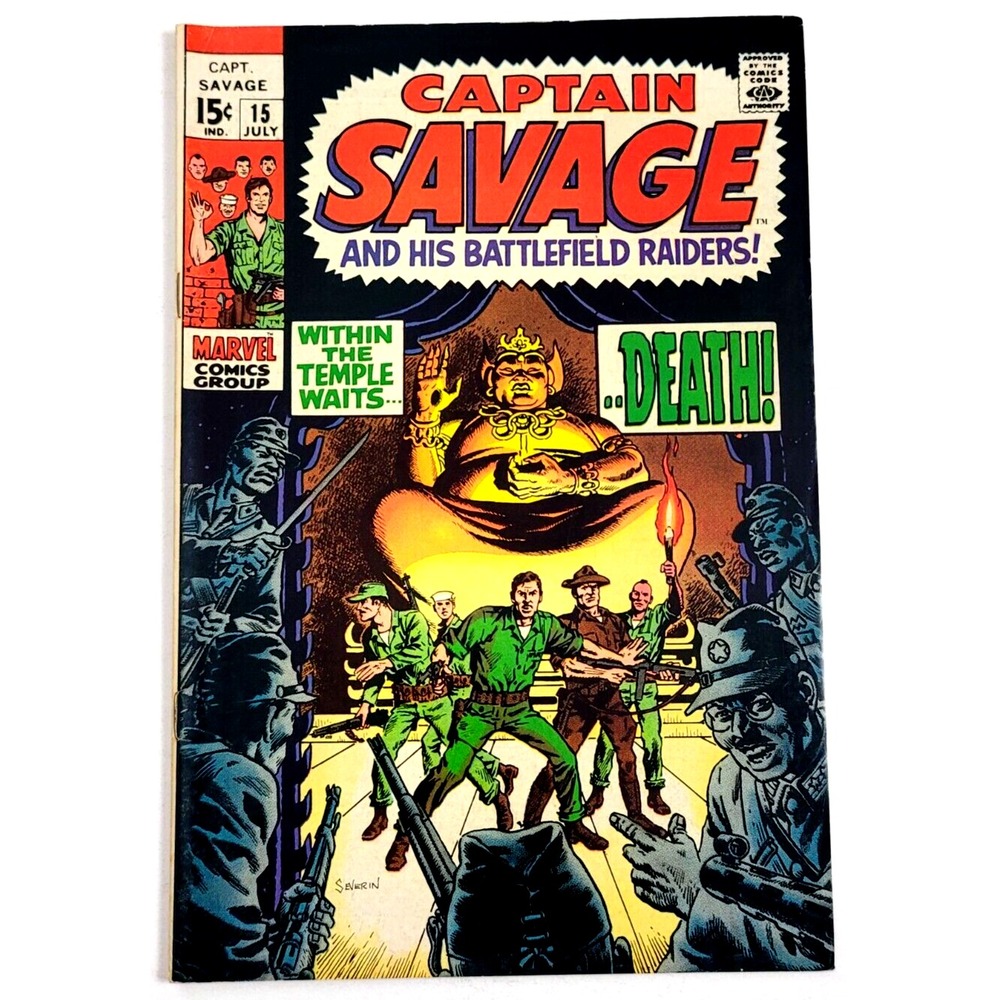 CAPTAIN SAVAGE AND HIS BATTLEFIELD RAIDERS #15  (1969) / FN/VF / MARVEL‎